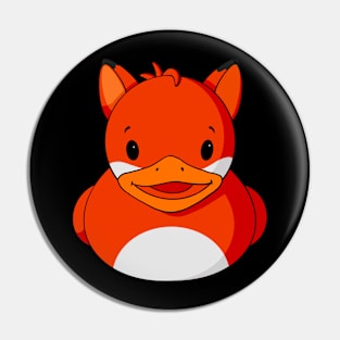 Fox Rubber Duck Pin