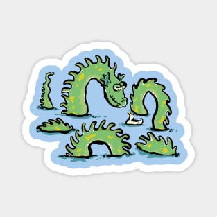 the sea serpent Magnet