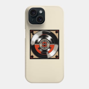 Vinyl Record Artwork Grunge Phone Case