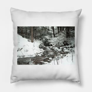 Winter Stream Pillow