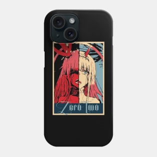 Darling in the franxx  Zero two Vintage Phone Case