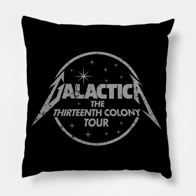 Galactica on Tour Pillow by PopCultureShirts