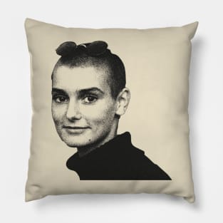 sinead  o'connor vintage Pillow