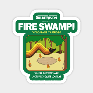 Fire Swamp Arcade Magnet
