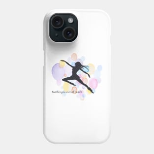 colorful dance design Phone Case