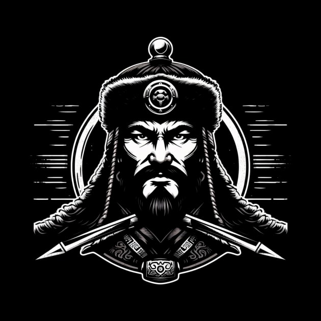 Temüjin's Legacy: Genghis Khan Graphic Art by BattlegroundGuide.com