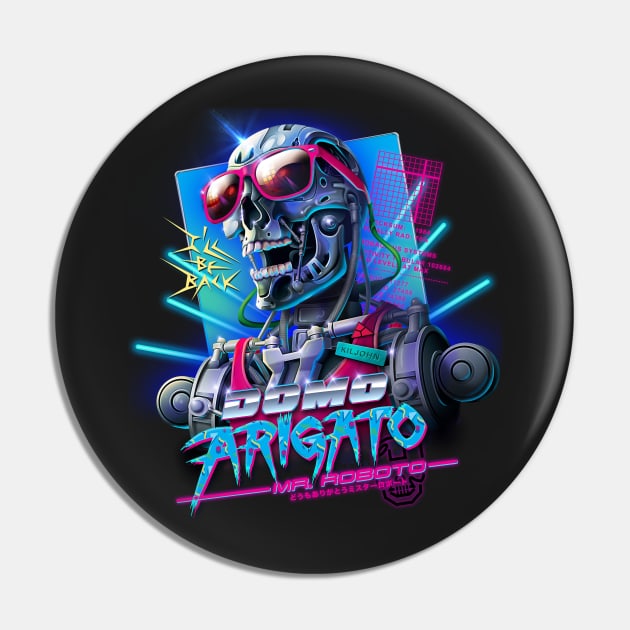 Domo Arigato Mr. Roboto Pin by RockyDavies