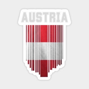 Austria flag, austrian flag Magnet