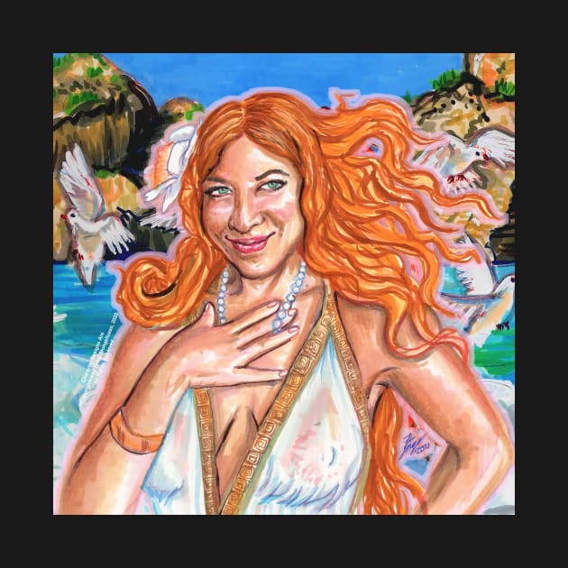 Aphrodite in Cyprus from "Aphrodite Love Myths" by Aphrodite's Love Shoppe