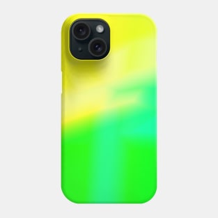 yellow green abstract texture Phone Case