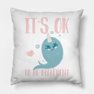 It's OK to be different Pillow