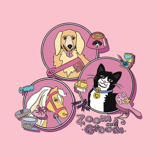 Barbie Zoom and Groom T-Shirt