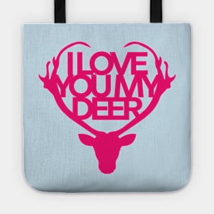 I Love You My Deer Tote