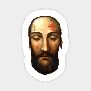 The Holy Face of Jesus Christ suffering martyrdom Magnet