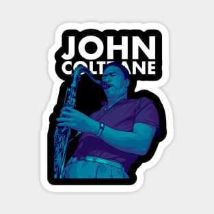 John Coltrane Magnet