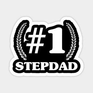 Step Father Stepdad Number One Stepdad Father'S Day Magnet