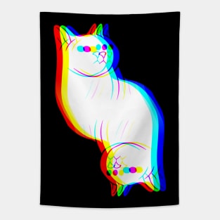 Cat Prism Tapestry