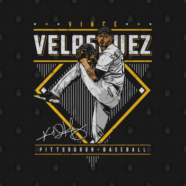 Vince Velasquez Pittsburgh Diamond Name by Jesse Gorrell