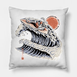 Death Surfer Pillow