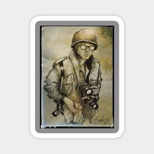 War Photographer Magnet