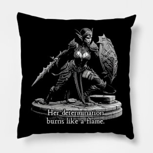 Elf Warrior Pillow