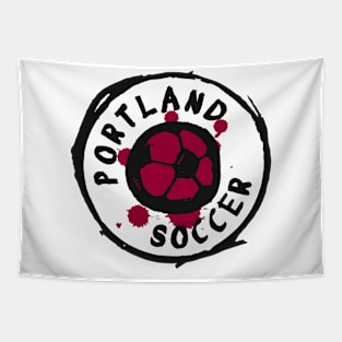 Portland Soccer 01 Tapestry