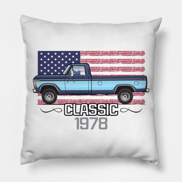 Classic 1978 Pillow by JRCustoms44