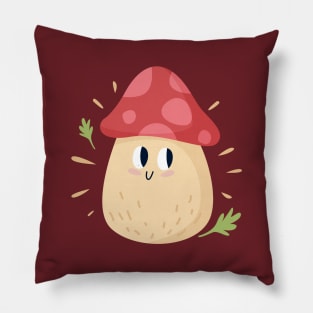 Cute Mushroom Design Pillow