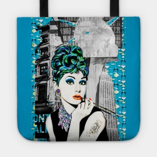 Audrey punked and smoking Tote