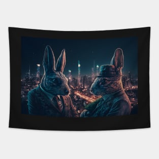 Rich Rabbitos Tapestry