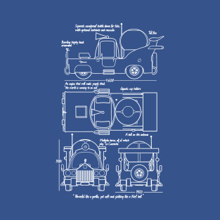 Schematics Powell Motors T-Shirt