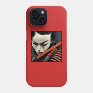Female Samurai Phone Case