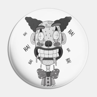 Crazy Clown Pin