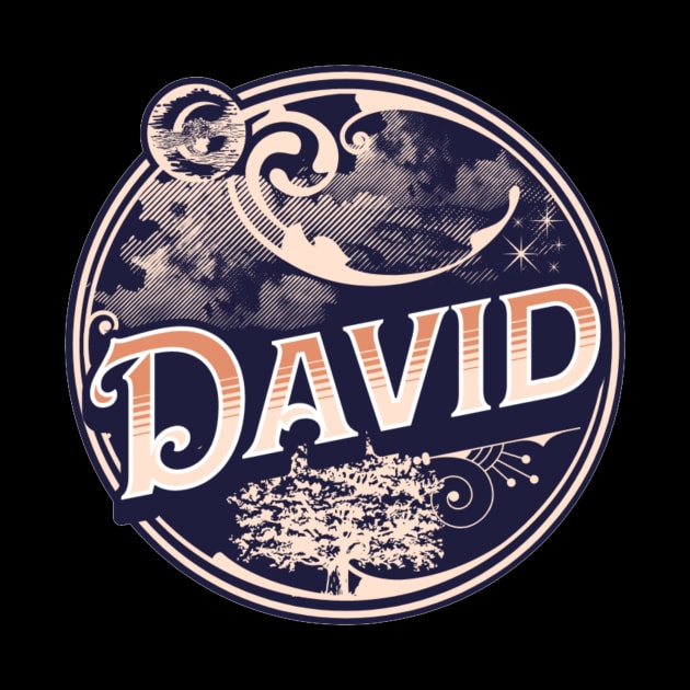 David Name Tshirt by Renata's