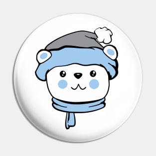 Cute Polar Bear Pin