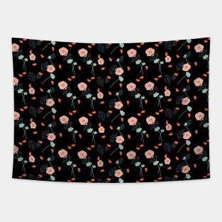 Floral pattern print Tapestry