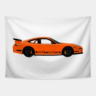 Pumpkin Racer – 997 GT3 RS Inspired Tapestry