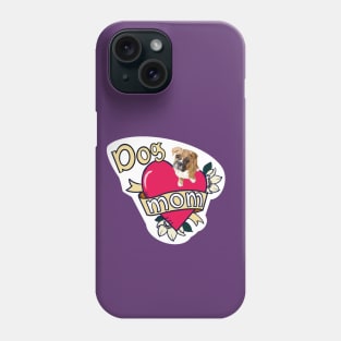 Boxer Dog Mom Tattoo Phone Case