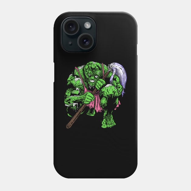 toxi custodian Phone Case by Lambdog comics!