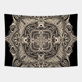 Mandala 06 (Dark Edition) Tapestry