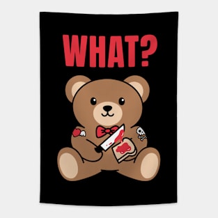 Cute Bear Doll Tapestry