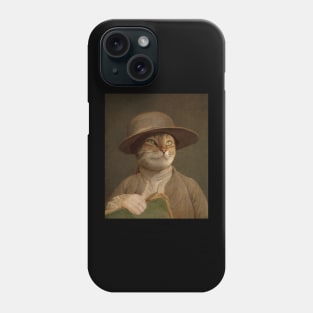 Oil Painting Cat Portrait Phone Case