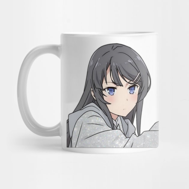 Anime Girl Foil Fencer Mug - Fencing Love