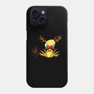 Grumpy Chicken Rudolph Phone Case