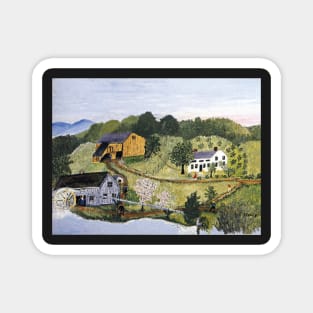 grandma moses Magnet