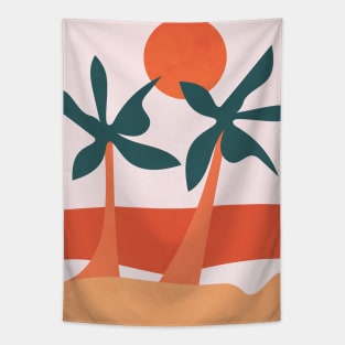 Beach Wall Decor, Scandi Artwork Tapestry