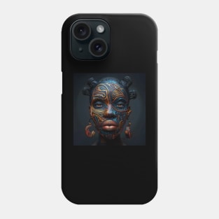 tribal design 9 Phone Case