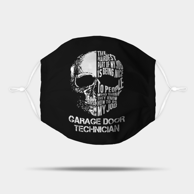 Garage Door Technician T Shirt The Hardest Part Gift Item Tee