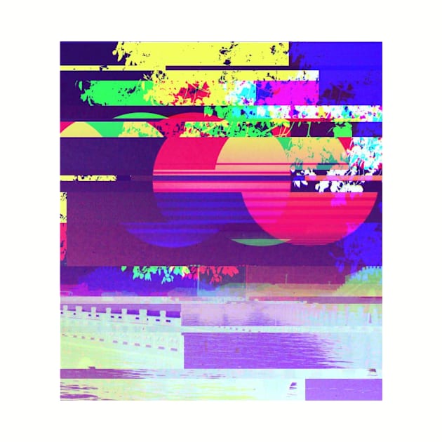 chroma retro sunrise glitch by lofi_retrowave