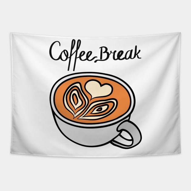 Coffee Break 27 Tapestry by TheSeason